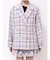 オリジナルロービングチェックPコート