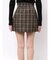 オリジナルチェックプリーツレイヤードスカート