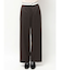 フェイクウール折返しベルトパンツ
