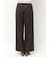 フェイクウール折返しベルトパンツ