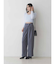 アシメタックワイドパンツ