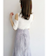 ビスチェ風カットアウトニット