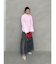 【OUNNOUN】ビスチェシャーリングシャツ
