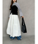 【OUNNOUN】ビスチェシャーリングシャツ