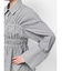 【OUNNOUN】ビスチェシャーリングシャツ