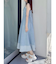 ヘムデザインデニムジャンスカ