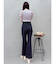 2WAY異素材パフスリーブカットアウトニット