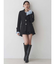 バックZIPミニマーメイドミニスカパン