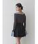 バックZIPミニマーメイドミニスカパン