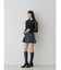 バックZIPミニマーメイドミニスカパン