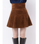 バックZIPミニマーメイドミニスカパン