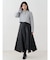 ハンカチヘムフレアスカート