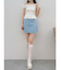 カットソーシャーリングトップス