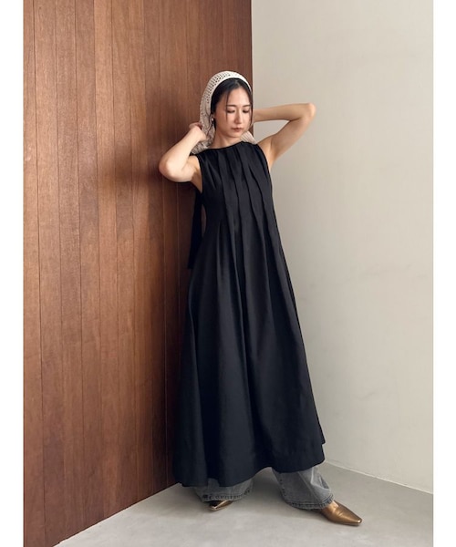 Christian Dior ポロワンピース並行輸入品 DIOR | CDボタン ドレス ウール & シルク