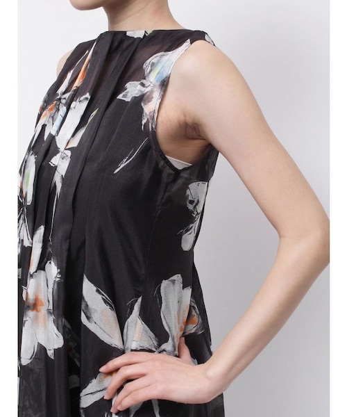 【OUNNOUN】シアータックワンピース OUNNOUN】シアータックワンピース｜マーキュリーデュオの通販｜&mall