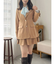 フィットアンドフレアジャケット