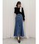 ステッチワークデニムマーメイドスカート
