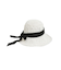 ストローつば広ハット