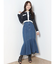 デニムコルセットマーメイドスカート