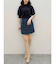 オリジナルツイード台形ミニスカート