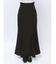バックレースアップストレッチマーメイドスカート