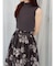 フラワードッキングノースリワンピース