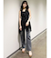 ラッフルティアードブラウス