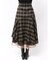 異素材使いティアードスカート