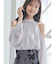シフォンアメスリオフショルブラウス