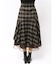 【追加生産】異素材使いティアードスカート