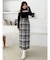 チェックツィードタイトスカート