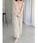【セットアップ着用可】サイドベルトストレートパンツ