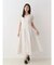レースパイピングロングワンピース