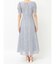 レースパイピングロングワンピース
