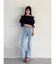 ストレッチブーツカットデニムパンツ