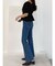 ストレッチブーツカットデニムパンツ