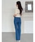 ストレッチブーツカットデニムパンツ
