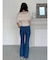 ストレッチブーツカットデニムパンツ