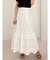 タックティアードスカート