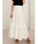 タックティアードスカート