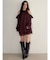 ラッフルチュニックフレアショーツセットアップ