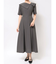 アシメカラーネックワンピース