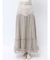 チュールドッキングフレアスカート