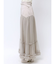 チュールドッキングフレアスカート