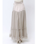 チュールドッキングフレアスカート