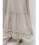 チュールドッキングフレアスカート