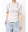 追加生産【WEB限】カラーネックラインニットプルオーバー