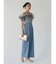 LADYフラットフェイクパールピアス