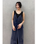 レイヤードチュールキャミワンピース