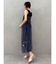 レイヤードチュールキャミワンピース